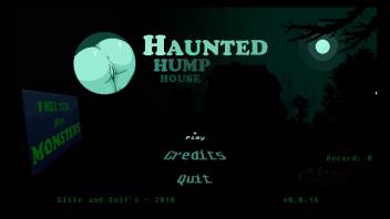 Haunted Hump House [PornPlay Halloween Hentai game] Ep.1 Ghost chasing for cum futa monster girl
